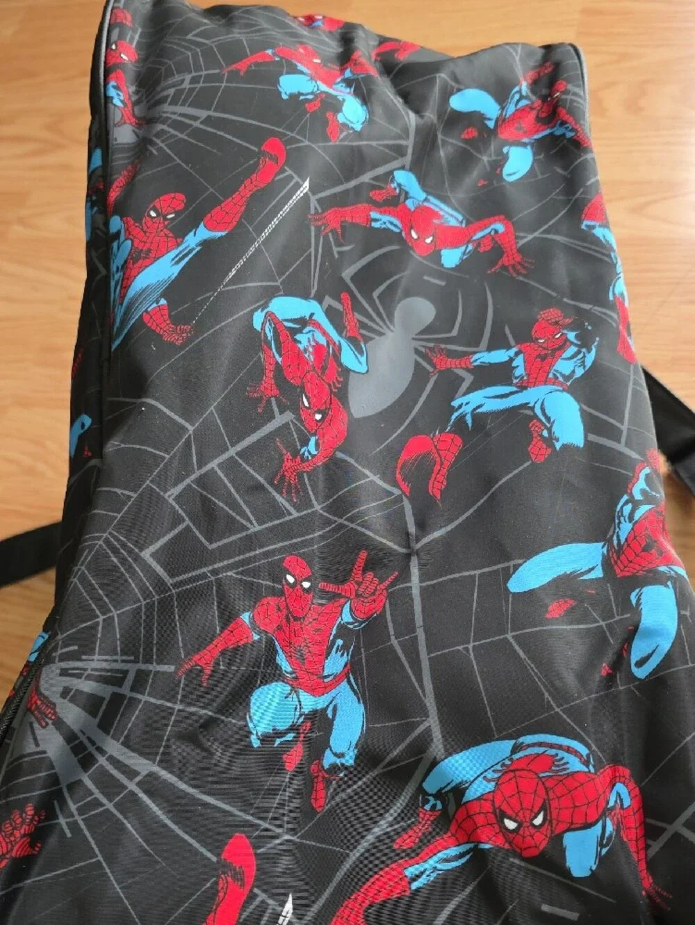 Marvel Spider-Man Black Duffel Bag